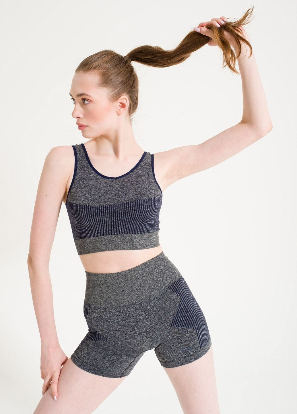 Бесшовный спортивный топ FORM ACTIVE 1710 navy blue (263437127)