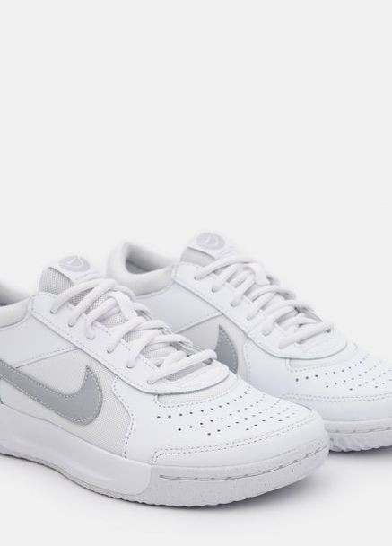 Белые демисезонные кроссовки женские zoom court lite 3 (38.5) 7.5 Nike