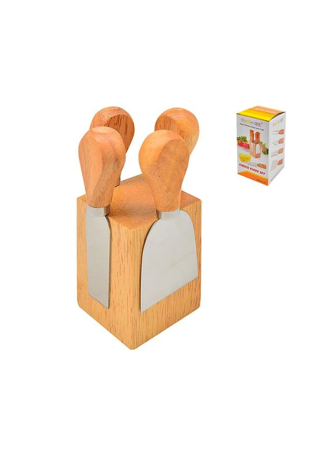 Набор ножей для творога с подставкой 5пр/наб 14*6см. Home (263433146)