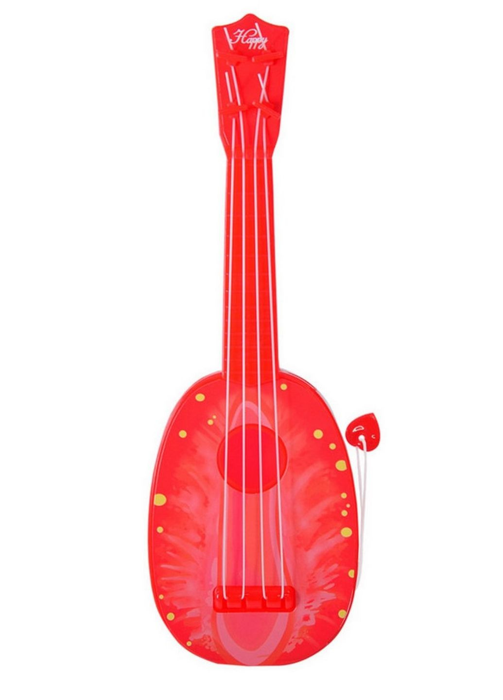 Іграшкова гітара Фрукти 8195-4 пластикова (Полуниця) Bambi (263435436)