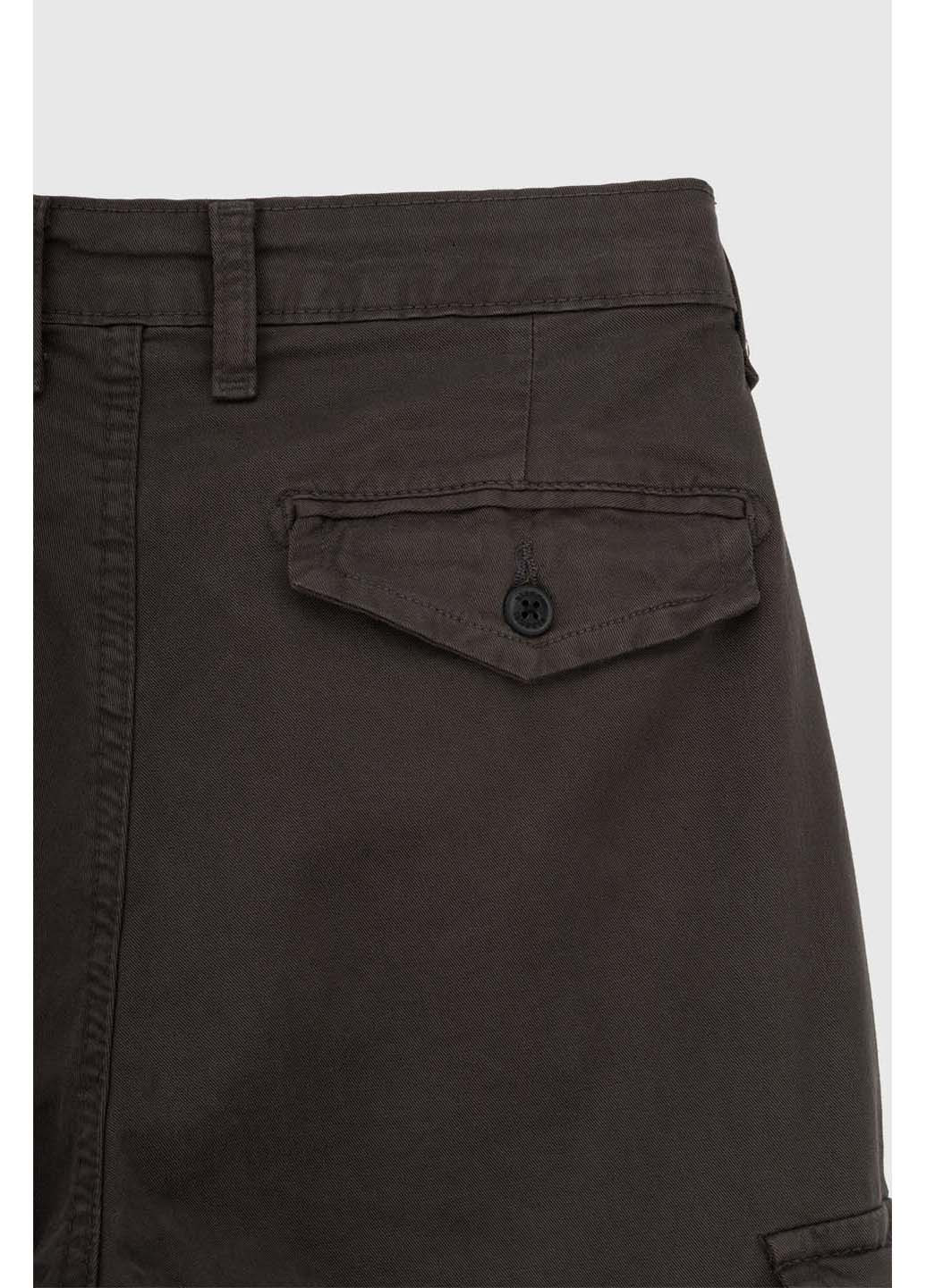Серые кэжуал демисезонные брюки Black zi