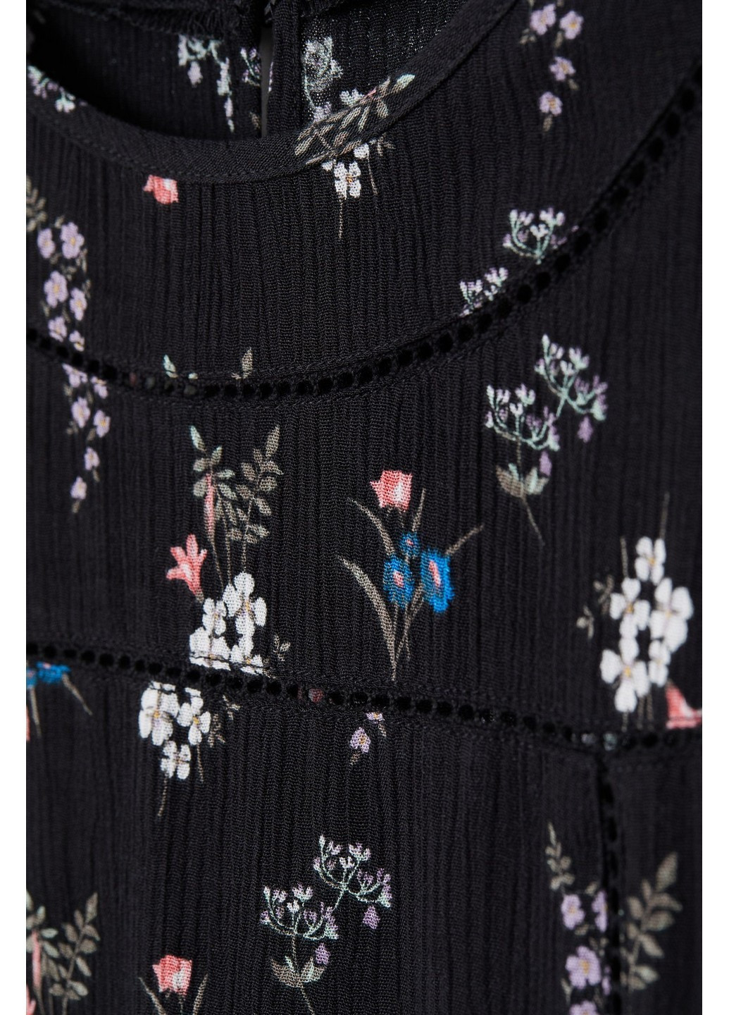 Чорна сукня H&M з квітковим принтом