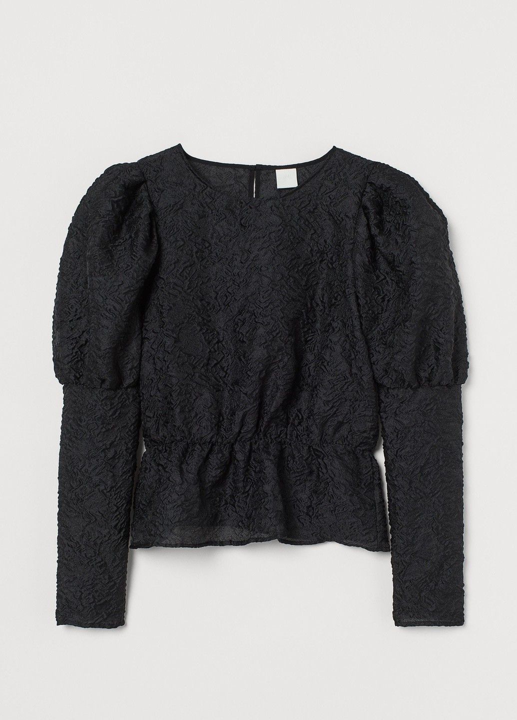 Чёрная блуза H&M