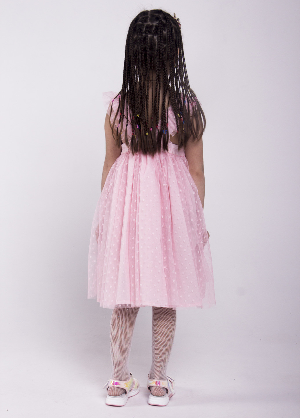 Розовое платье для девочки "chi chi kids" Margo (263512919)