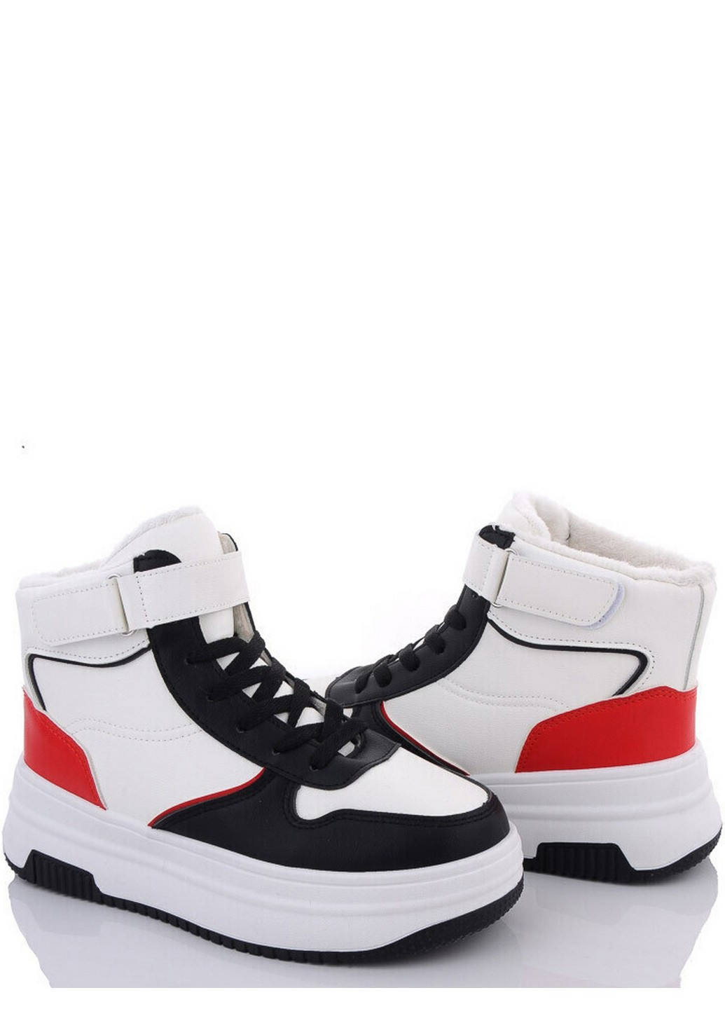 Белые зимние зимние ботинки m04-70 Stilli