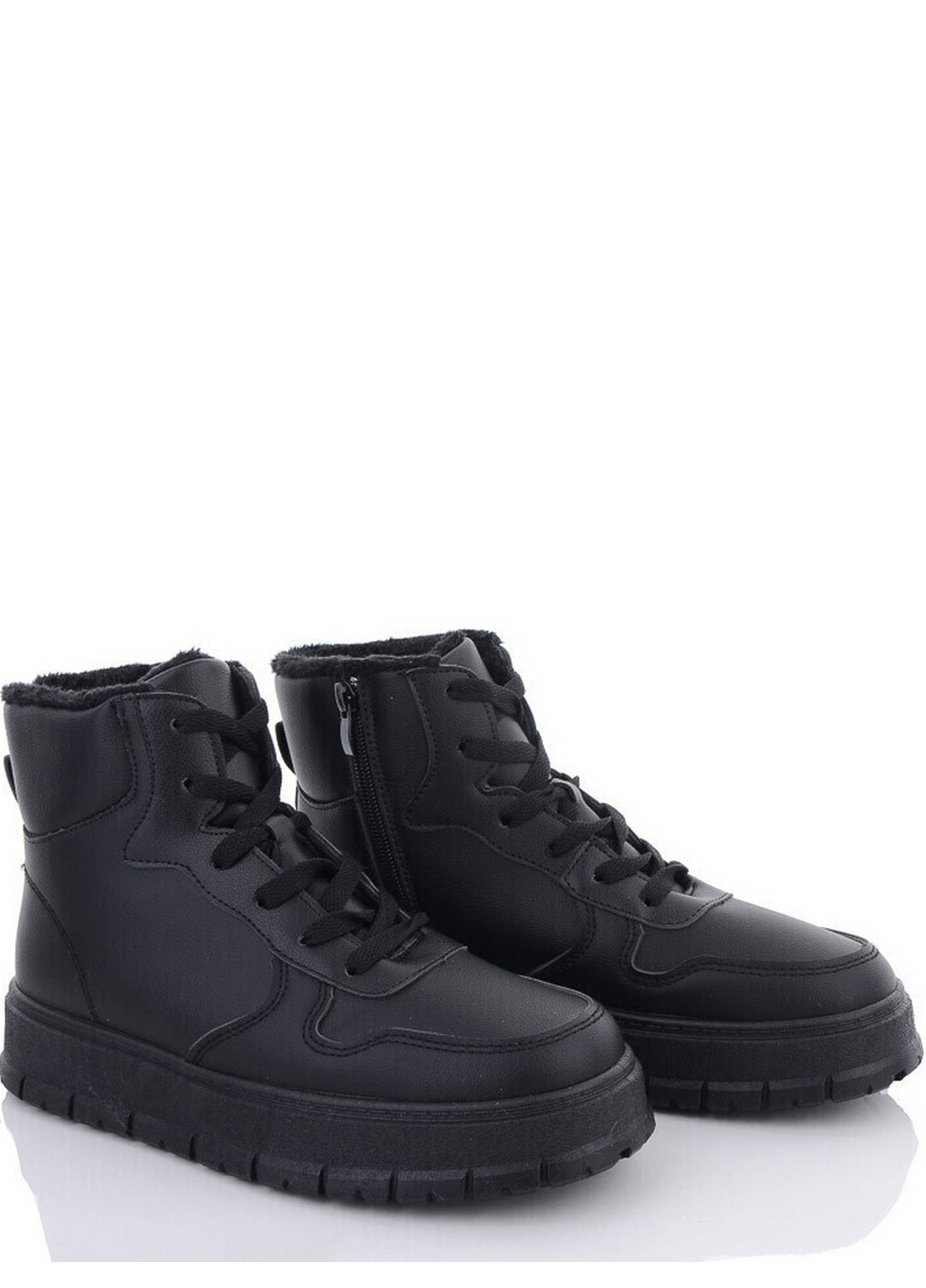 Черные зимние зимние ботинки b11-1 Stilli