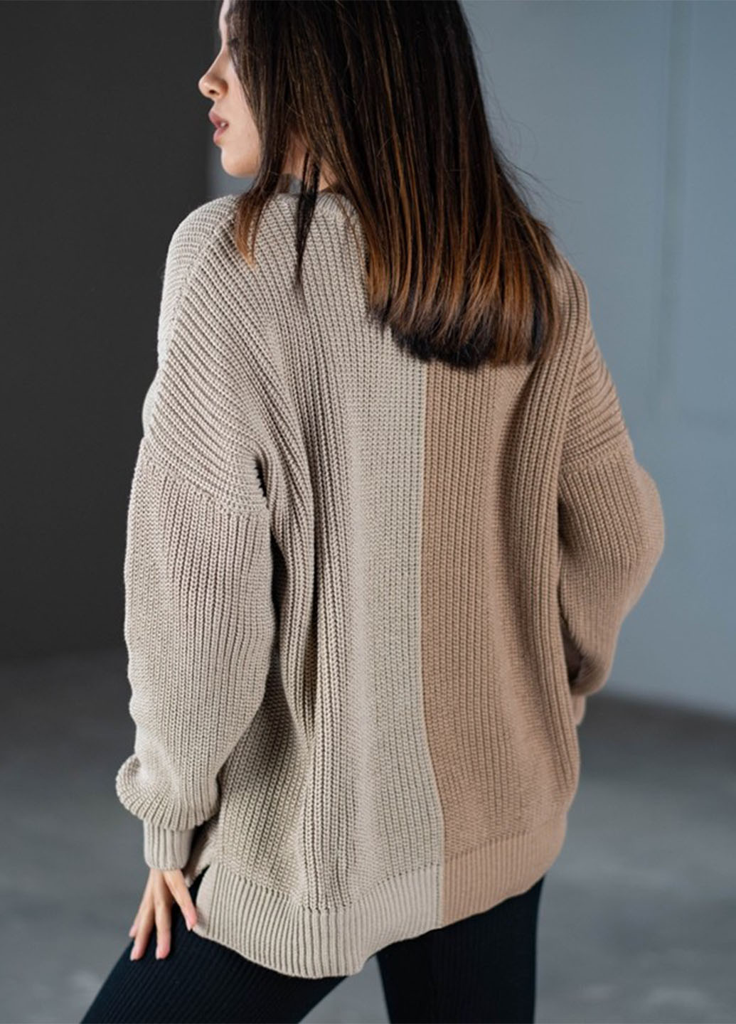 Бежевый демисезонный свитер "кэтрин" Anika