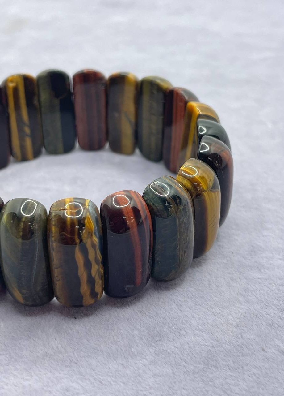 Браслет тигровый глаз 19 см No Brand (263605758)