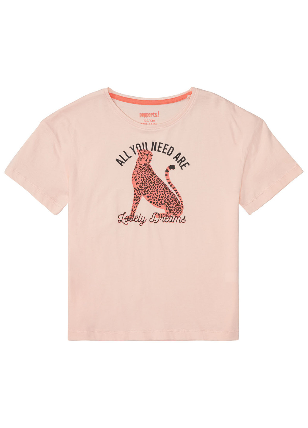 Рожева всесезон пижама (футболка, шорти) Pepperts