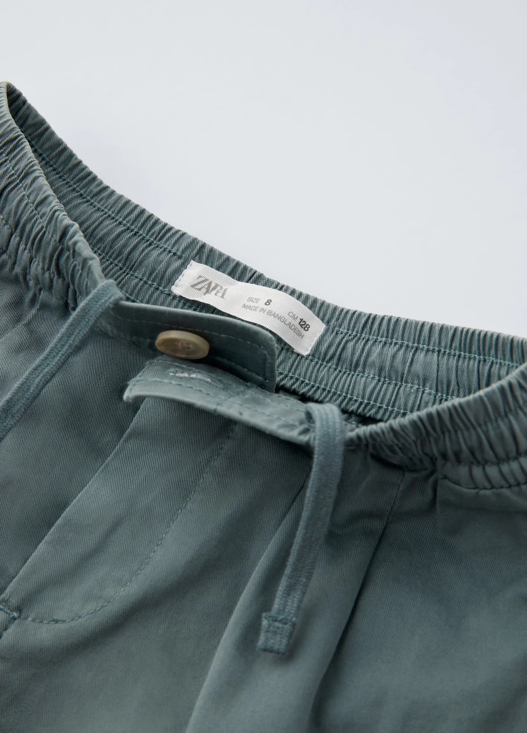 Серо-синие повседневный демисезонные брюки Zara