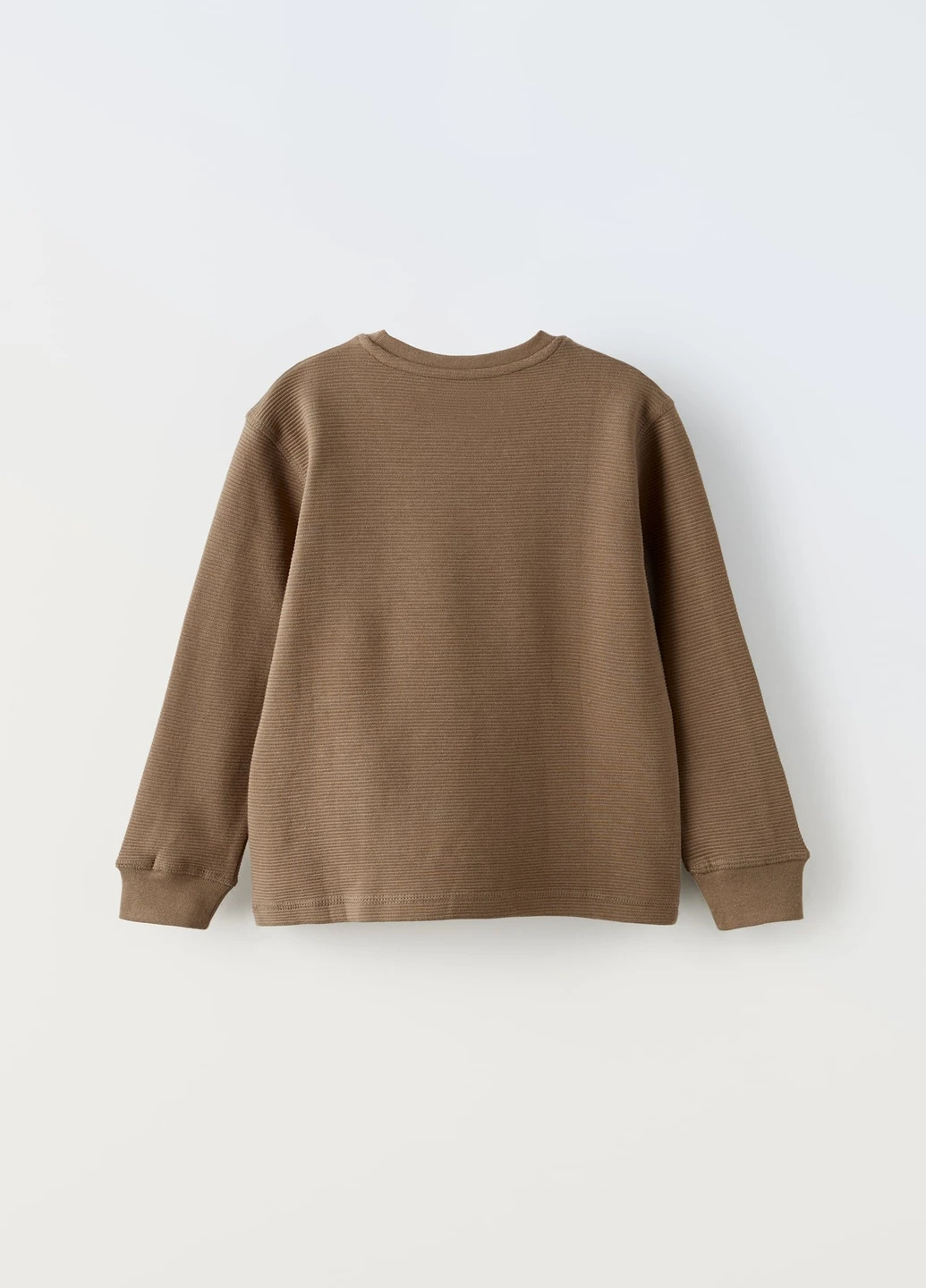 Коричневый демисезонный свитер Zara