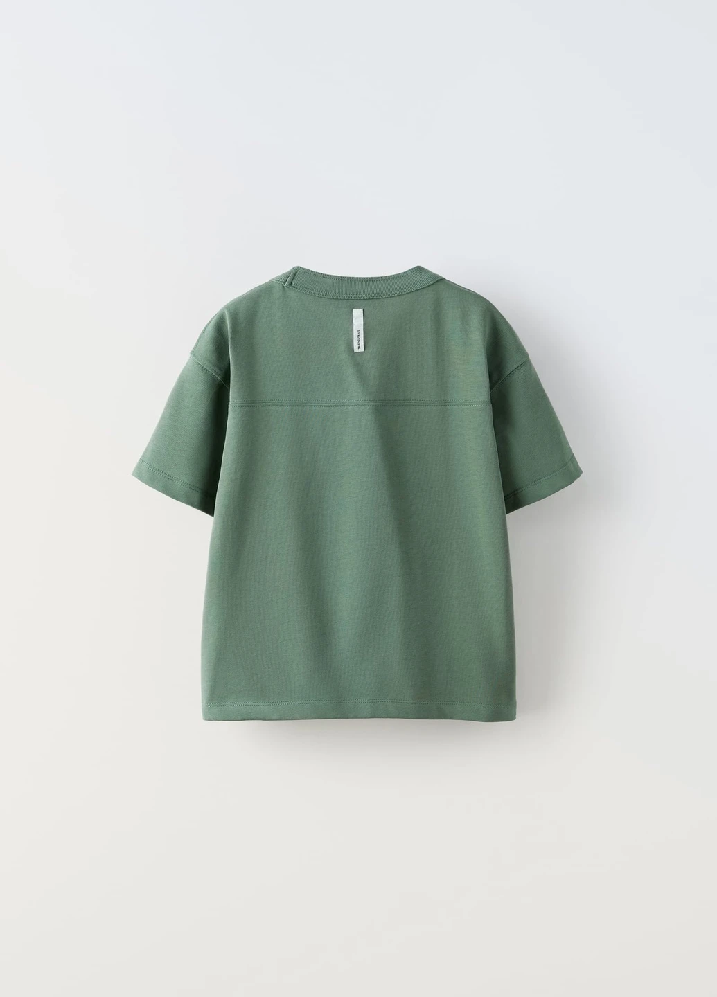 Зеленая летняя футболка Zara