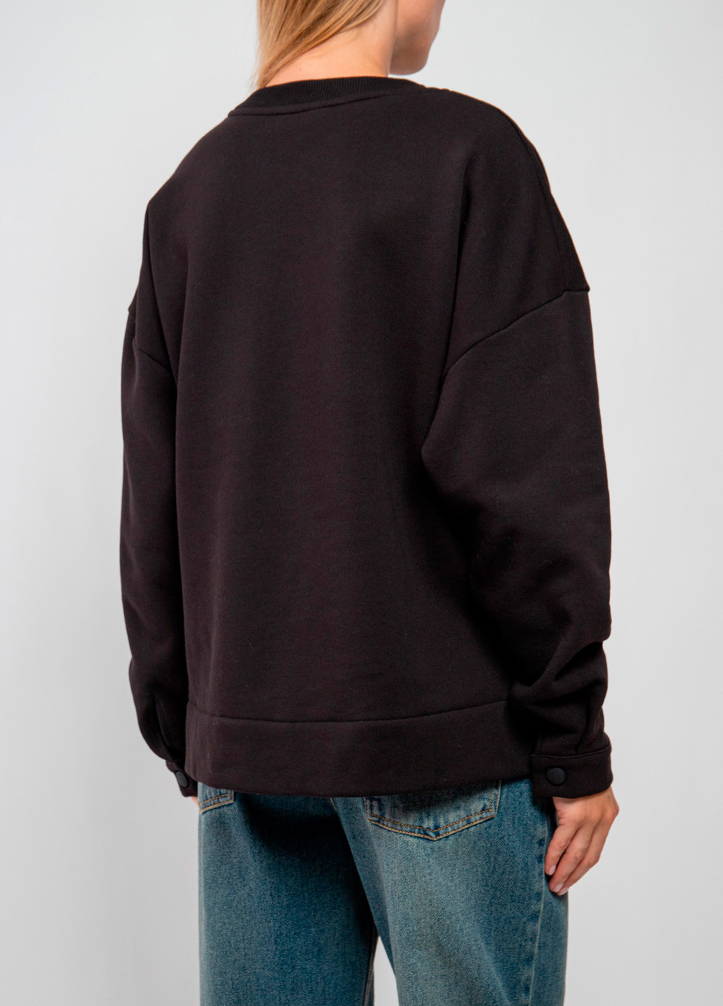 Чорний свiтшот J.B4 (Just Before) (263588023)