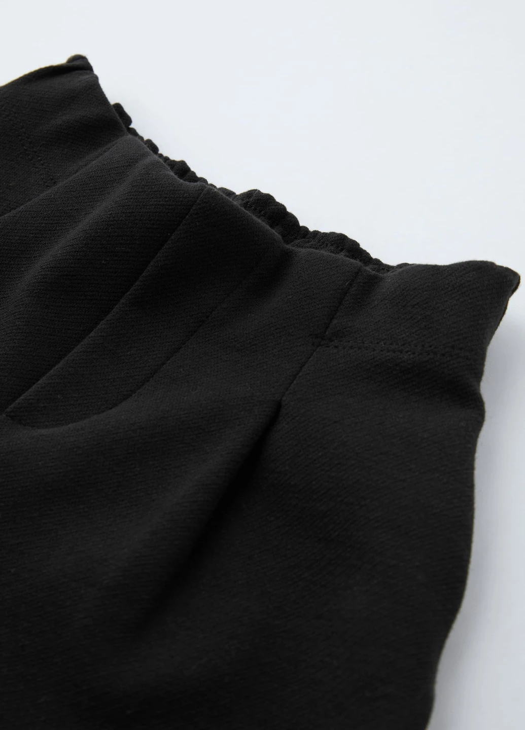 Черные повседневный демисезонные брюки Zara