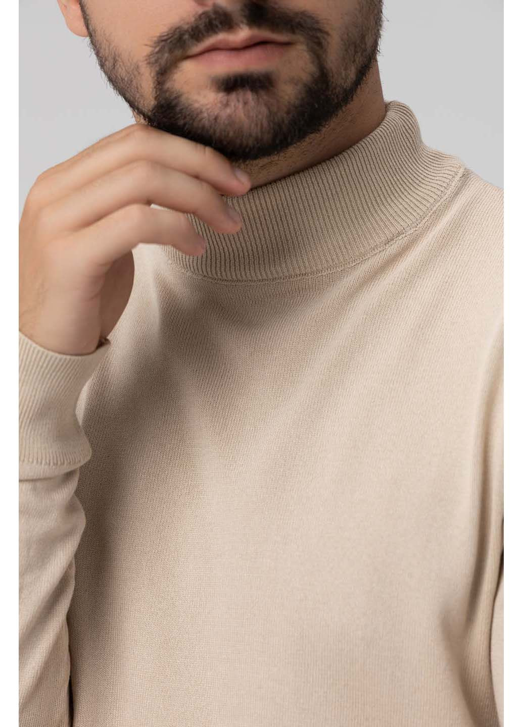 Бежевый демисезонный свитер Figo