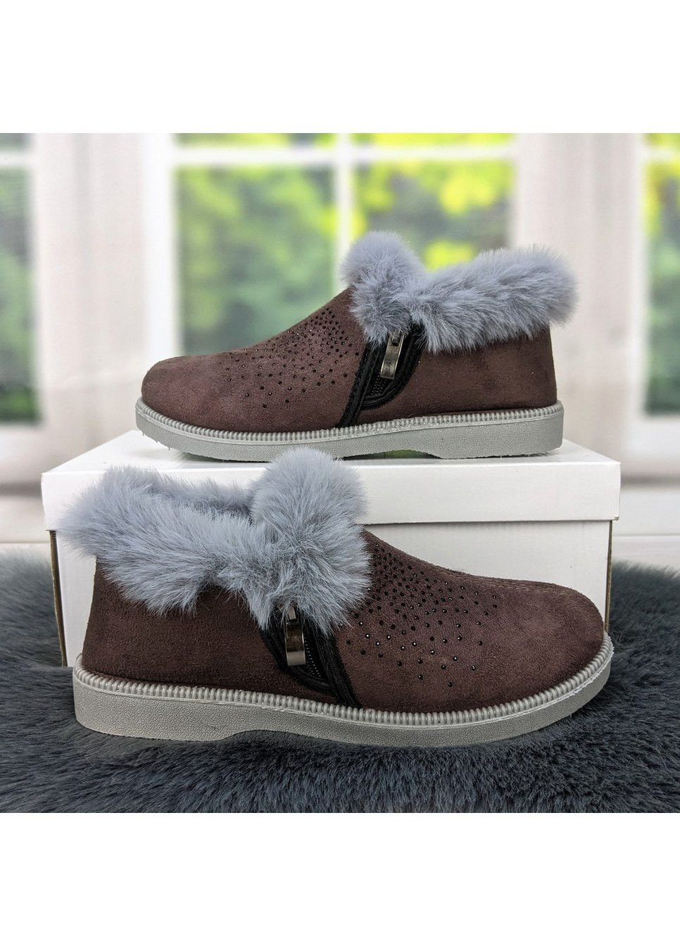 Тапочки чуні жіночі теплі Progress (263674161)