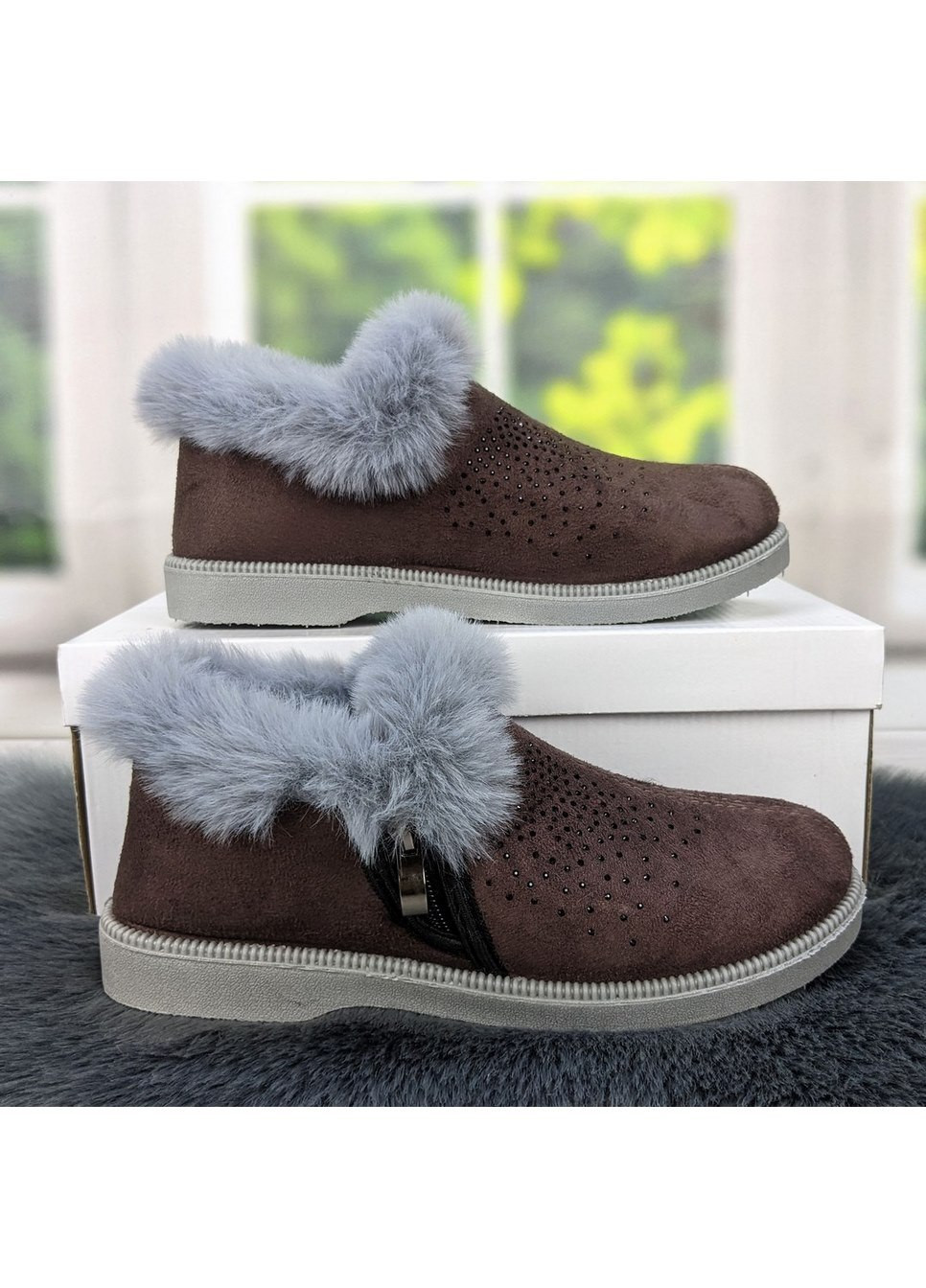 Тапочки чуні жіночі теплі Progress (263674161)