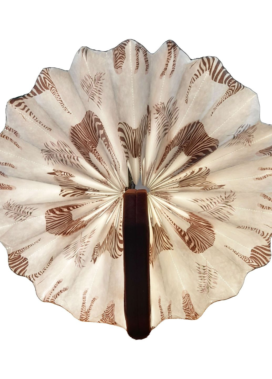Світильник на акумуляторі Velvet ACCORDION Zebra, коричневий Gingko (263777184)