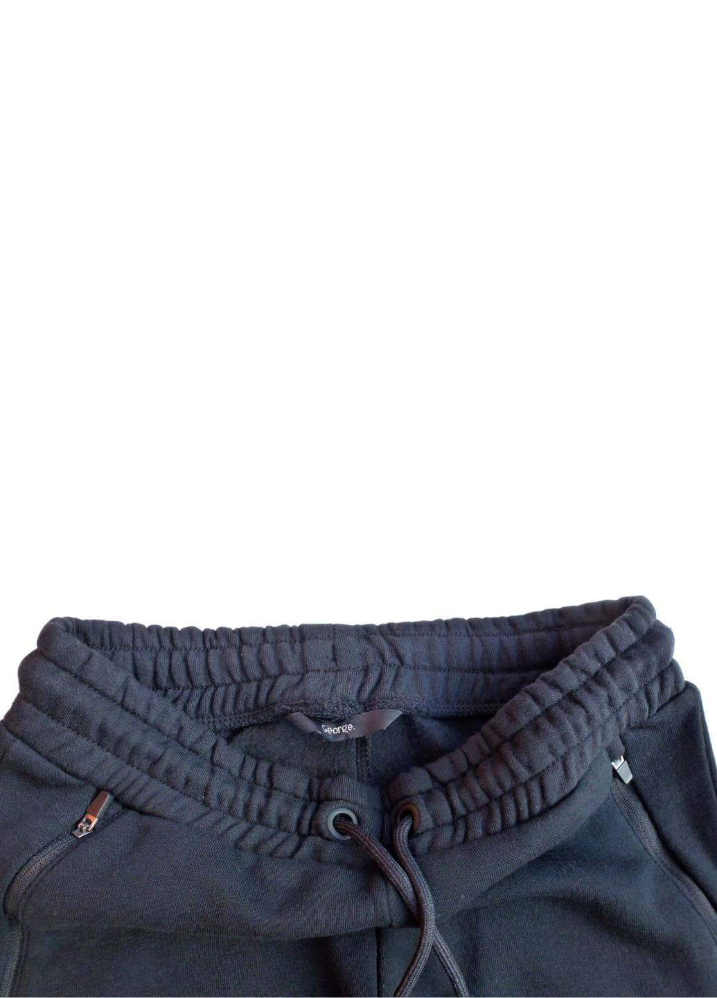 Спортивный костюм (толстовка+штаны) на сапере, утепленный флисом, 140-146 см. George (264028921)