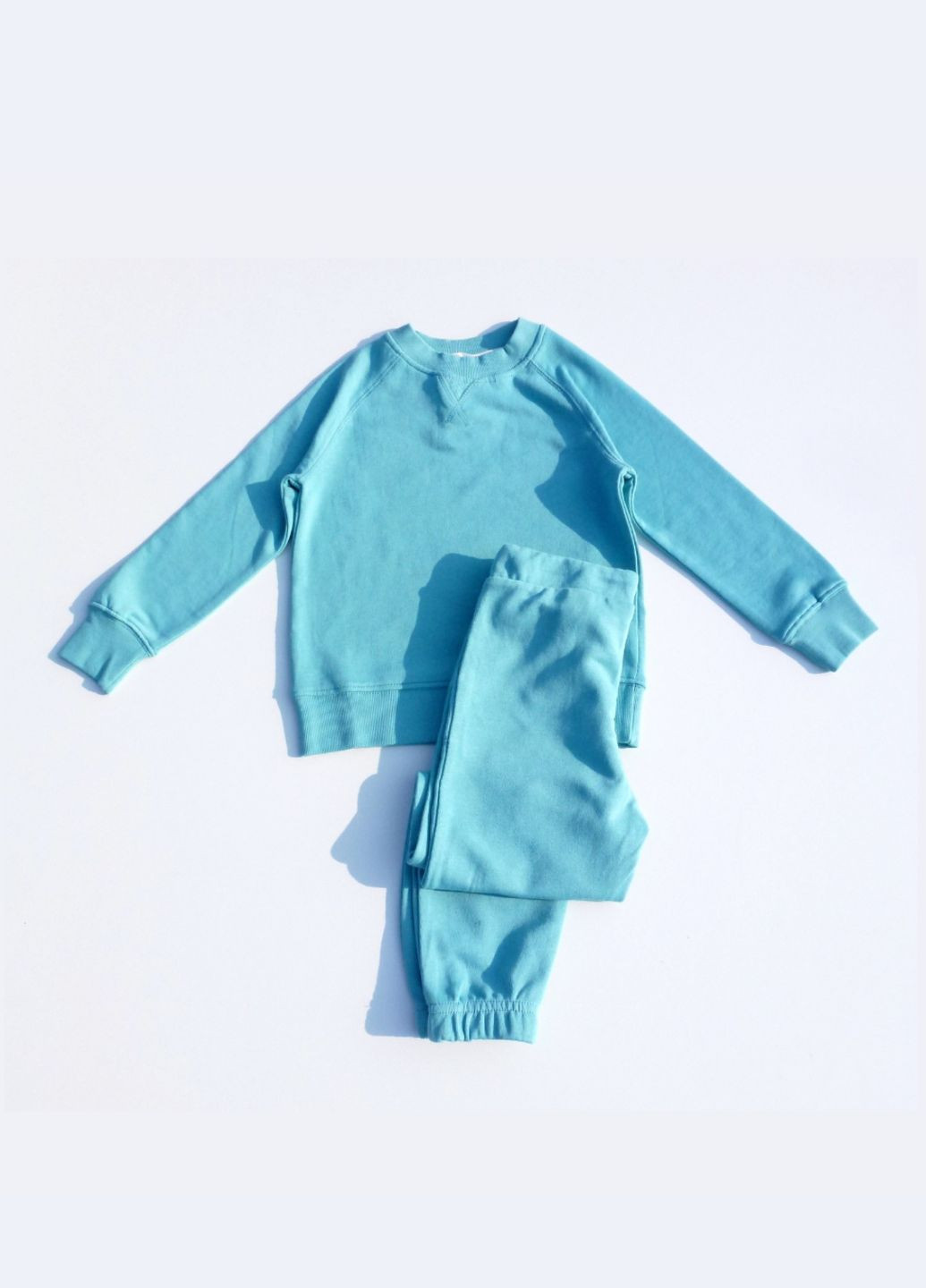 Спортивный костюм детский (свитшот+штаны) двунитка для мальчика, 110-116 см, 5-6 р H&M (264028910)