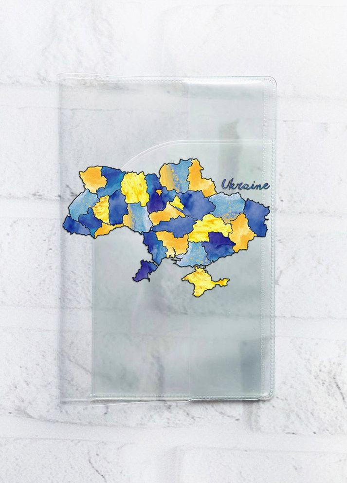 Обложка на паспорт книжку :: Карта Украины (патриотический принт 261) Creative (263688603)