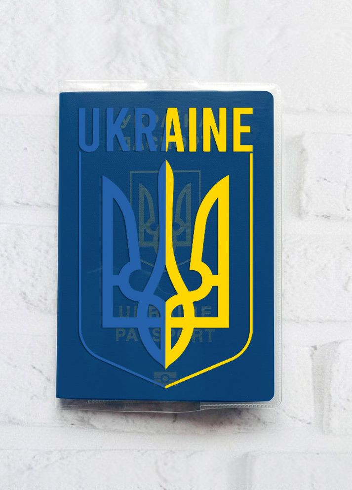 Обкладинка на паспорт книжечку :: Тризуб Україна (патріотичний принт 254) Creative (263689816)