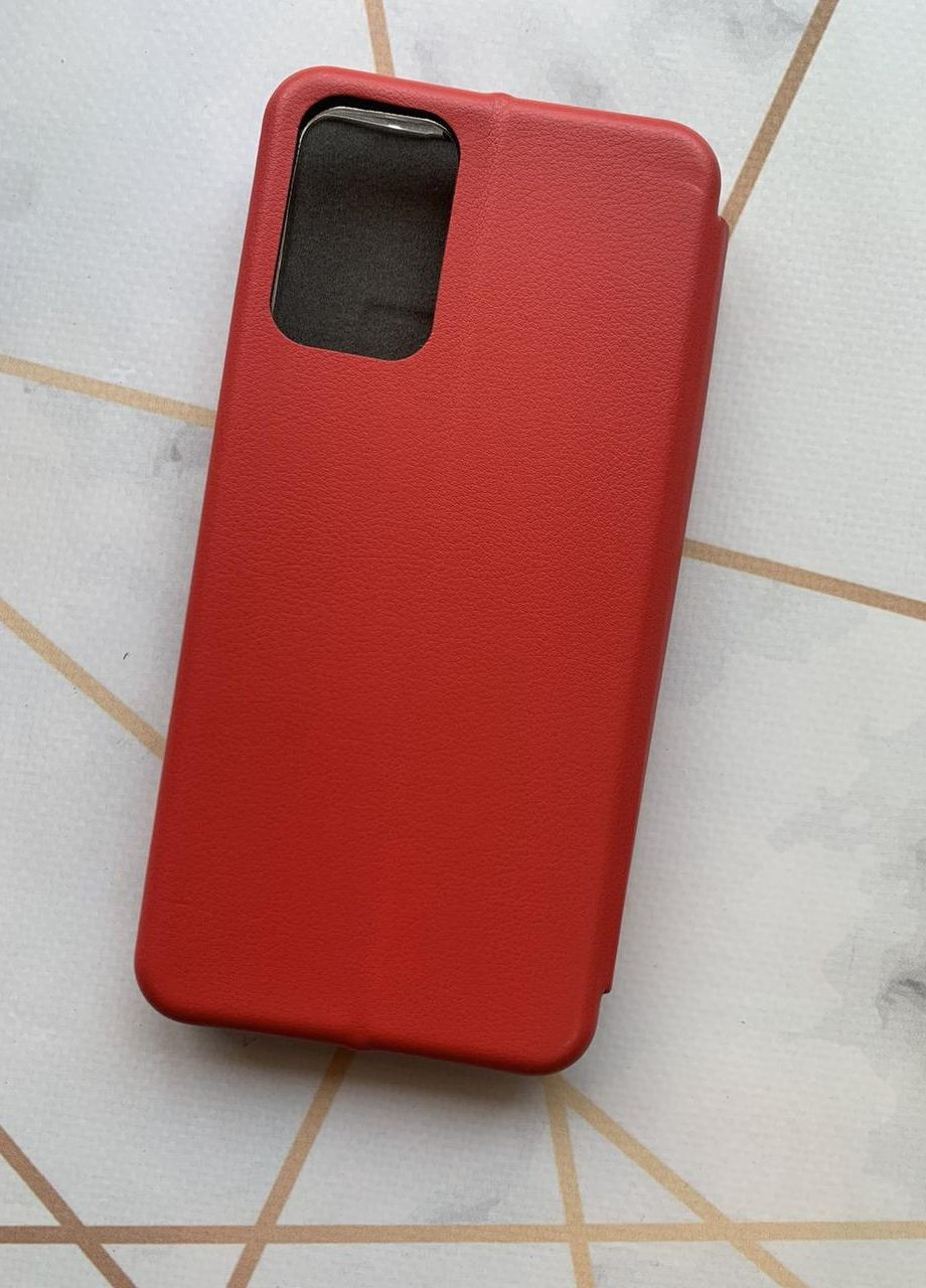 Чехол-книжка с рисунком для Samsung Galaxy A72 (A725) Красный :: Цветочный рисунок (принт 272) Creative (263699224)