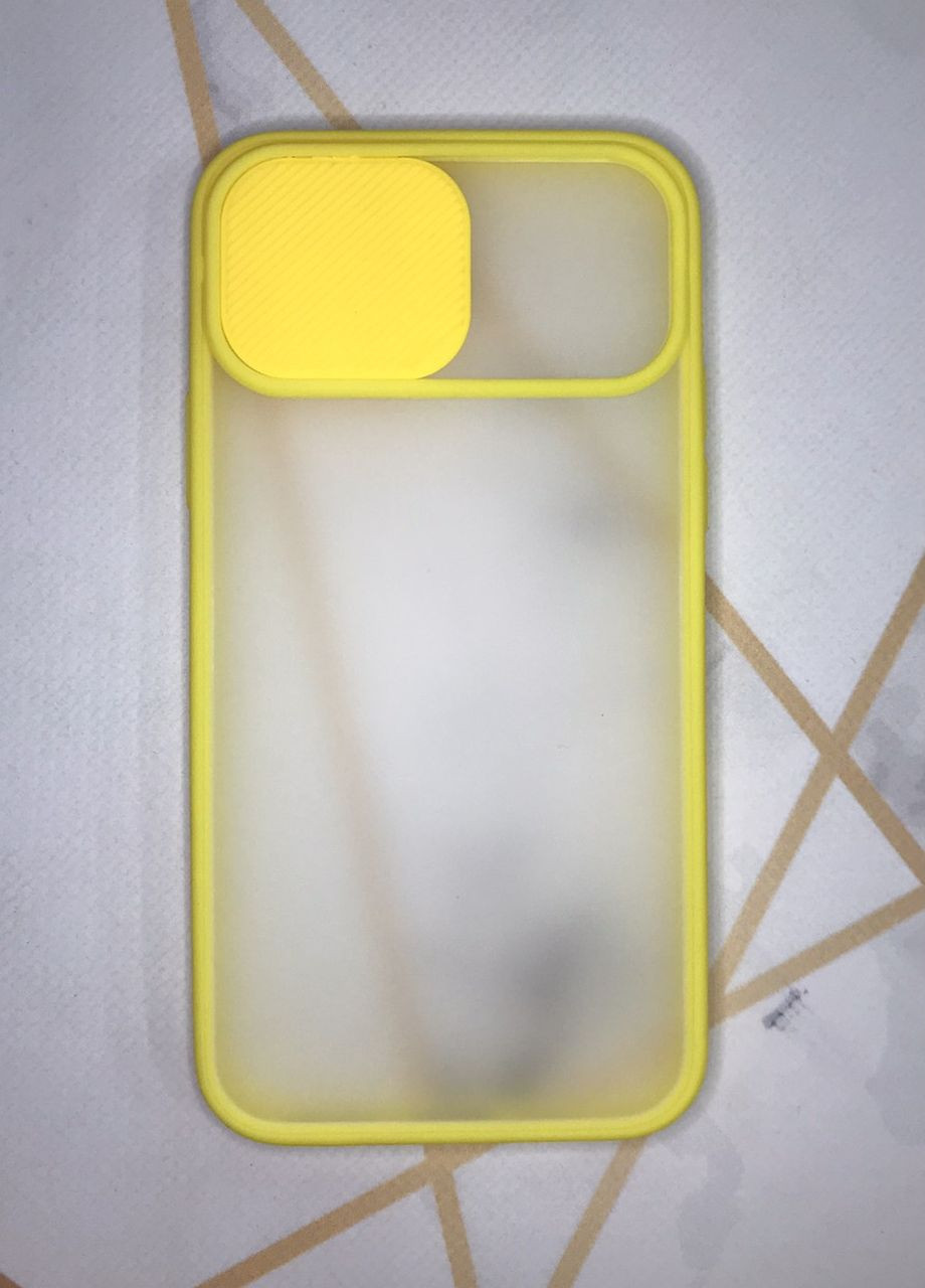 Чехол со слайд-камерой для iPhone 11 Pro (5,8) Желтый Creative (263697675)
