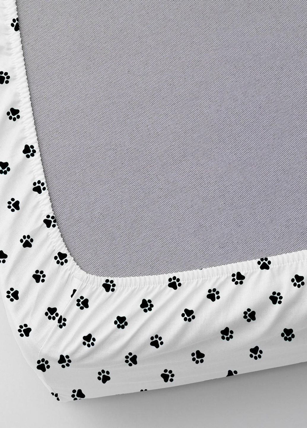 Набір простирадло на резинці 60х120 LIGHT BLUE PAWS (4822052086704) Cosas (263694750)