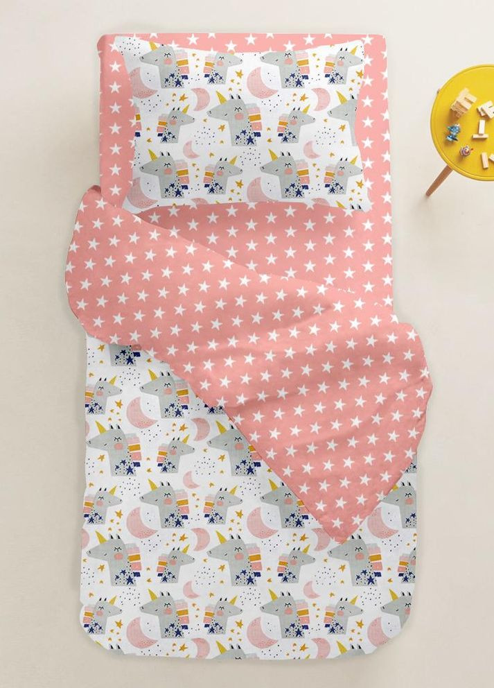 Простынь на резинке в детскую кроватку 60х120 ROSE STARS (4822052084625) Cosas (263694905)
