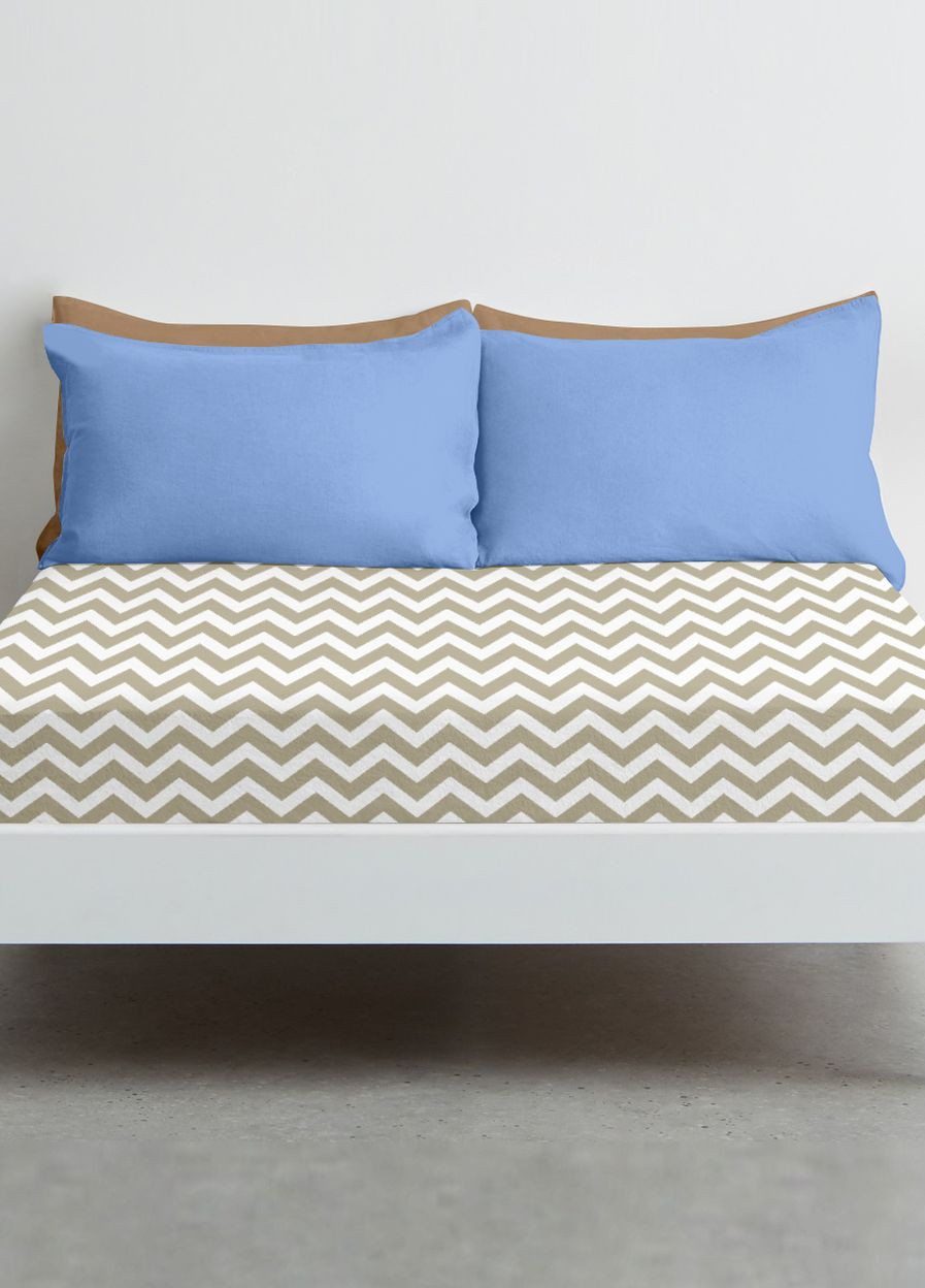 Простынь на резинке 80х160 BISCUIT ZIGAZAG (4822052147542) Cosas (263694713)