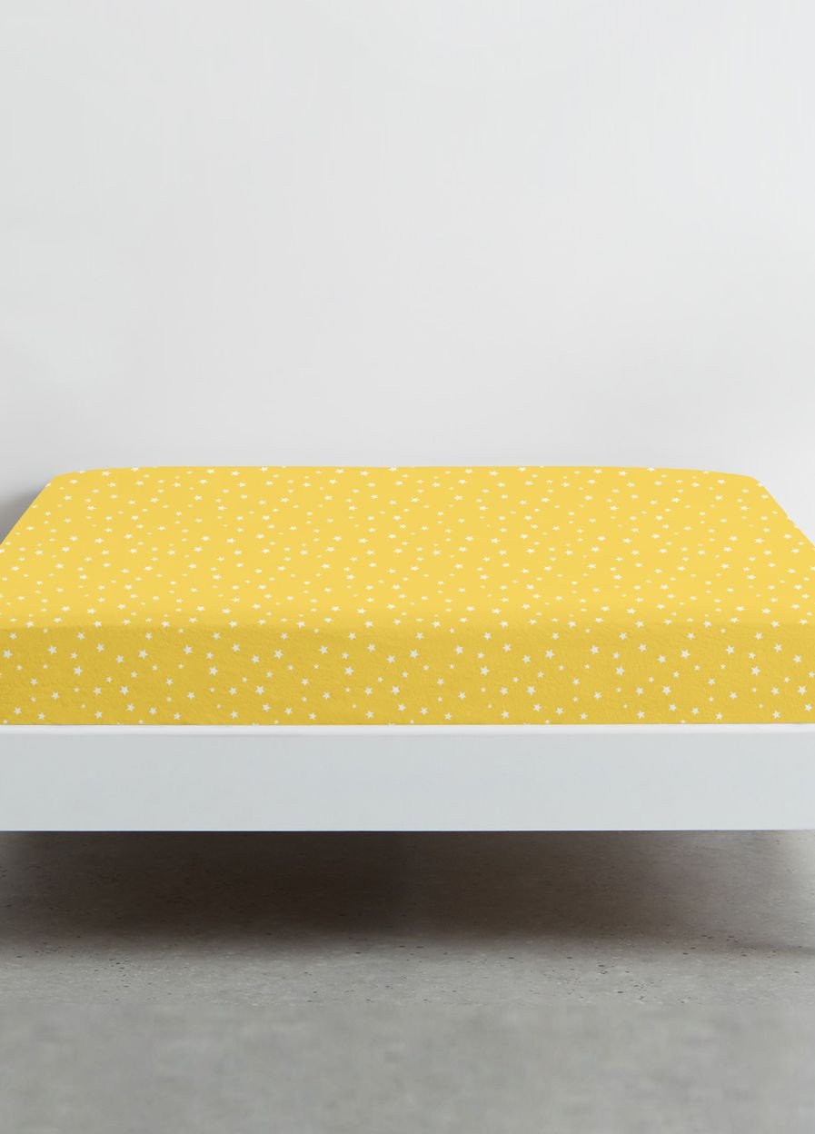 Простынь на резинке 80х160 YELLOW STARFALL (4822052095614) Cosas (263694955)