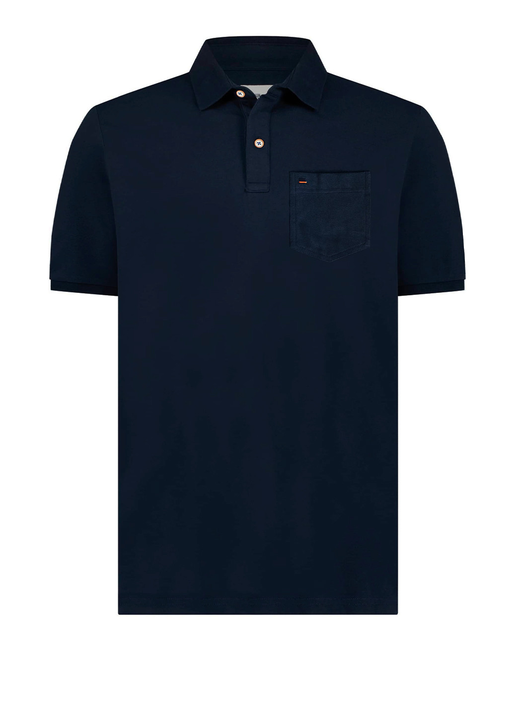 Темно-синяя футболка-мужская футболка-поло большого размера для мужчин State of Art однотонная