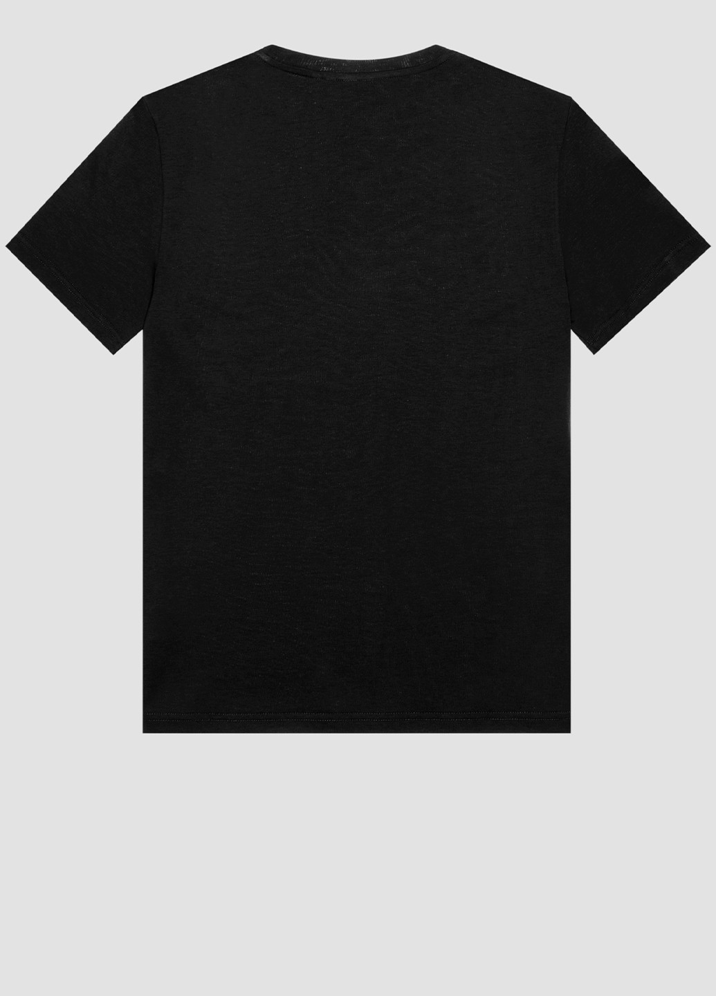 Черная мужская футболка oversized с коротким рукавом Antony Morato