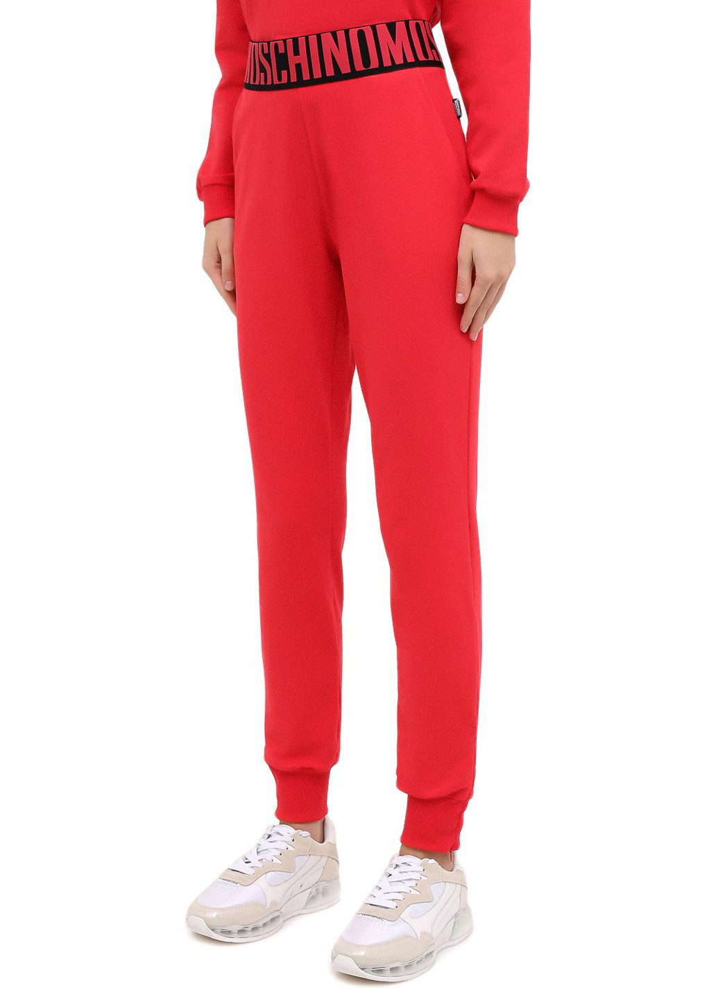 Жіночі червоні спортивні штани Underwear Moschino (263776303)