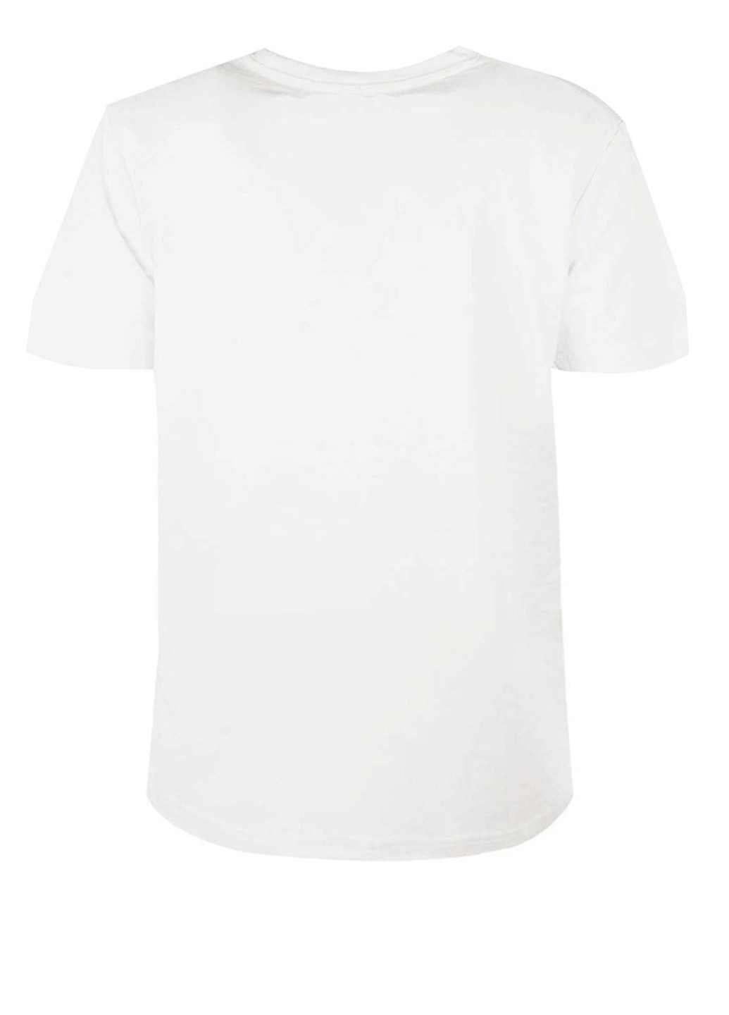 Белая летняя женская футболка с коротким рукавом Monte Cervino