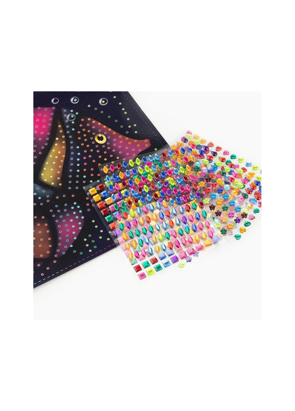 Комплект креативного творчества CRYSTAL MOSAIC Рыбка CRM-01-09 Danko Toys (263930686)