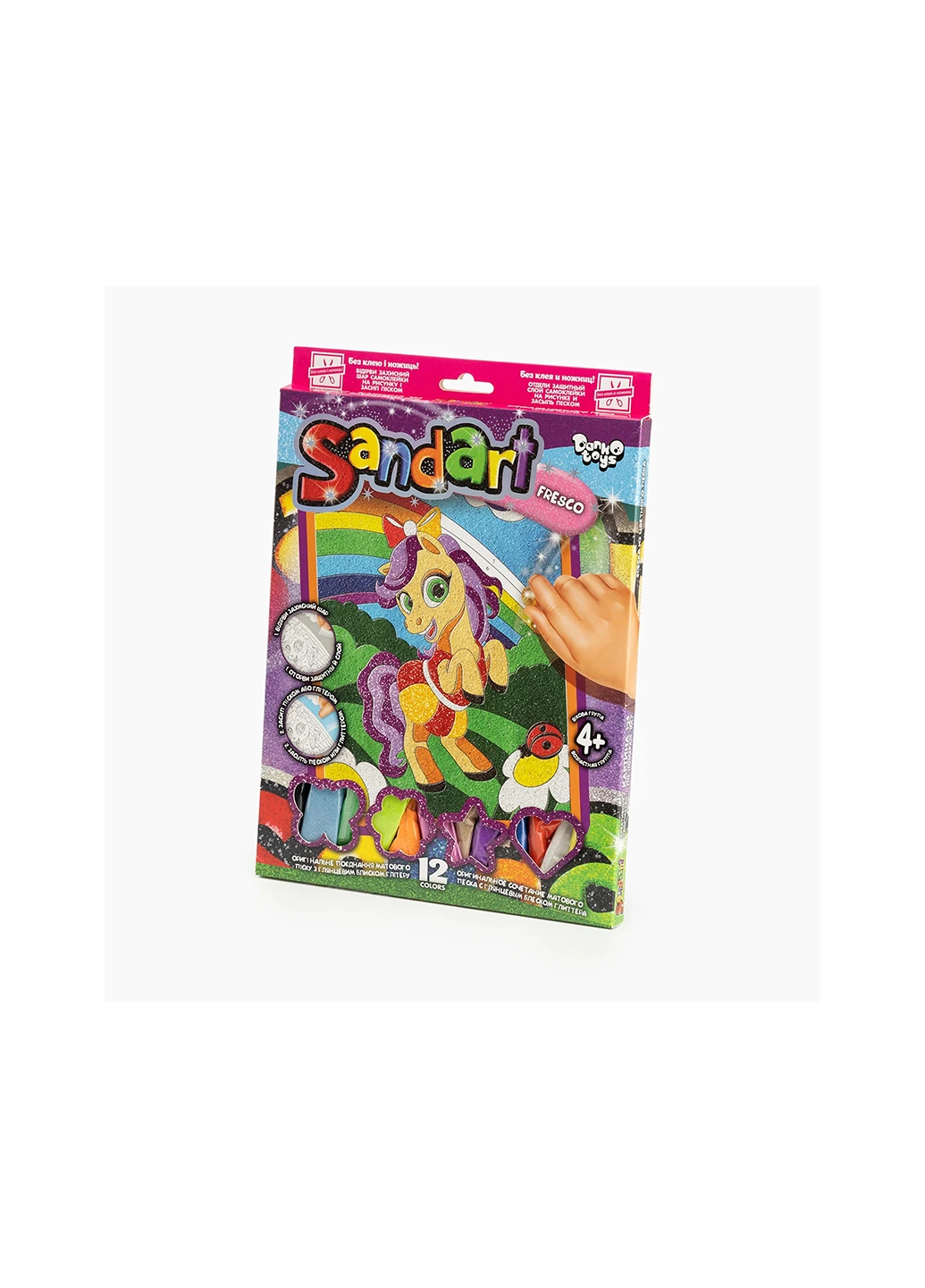 Креативна творчість Фреска із піска Поні SA-02-08 Danko Toys (263930590)