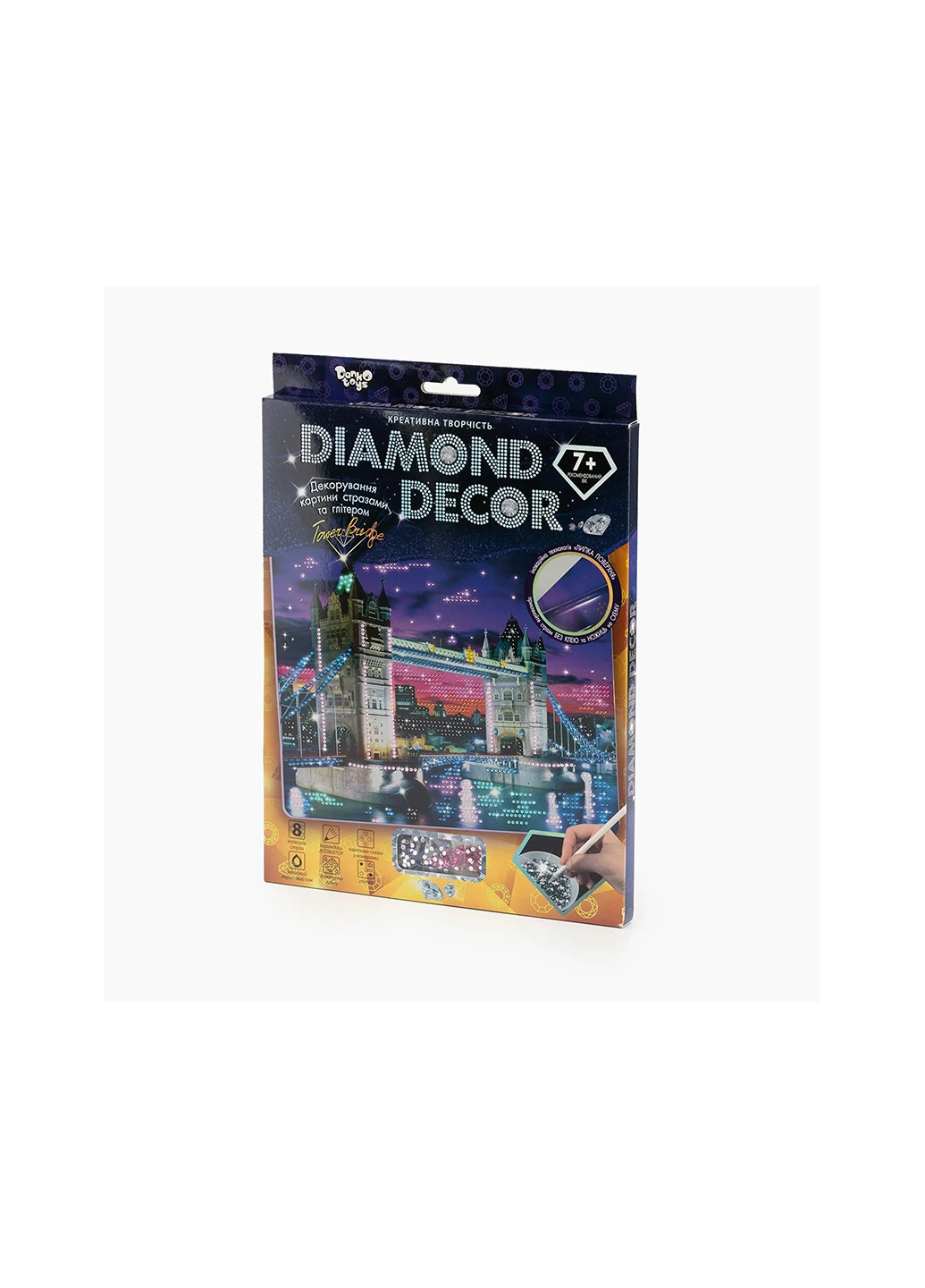 Комплект творчества Diamond Decor Tower Bridge DD-01-03 Danko Toys (263930658)
