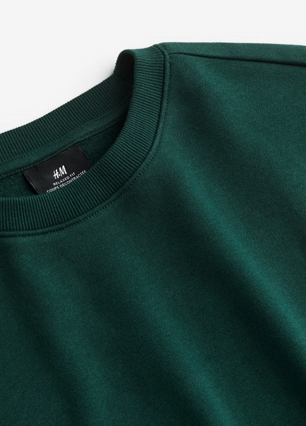 Темно-зеленый свитшот H&M (263929514)