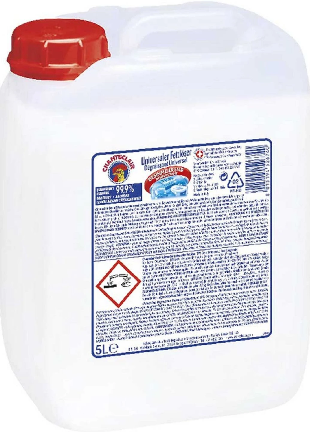 универсальное моющее дезинфицирующее средство Disinfettante 5 л Chante Clair (263937204)