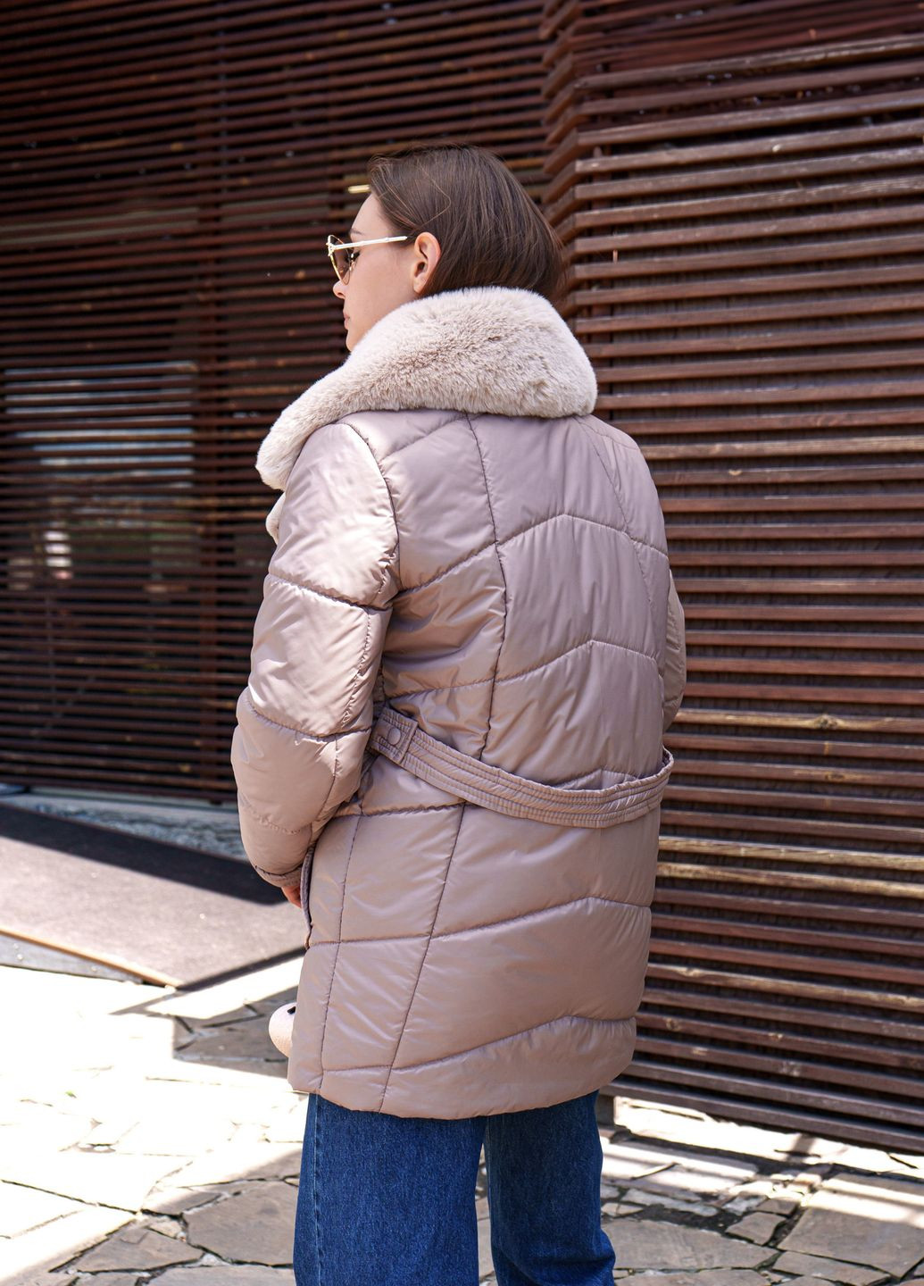 Кофейная куртка MN