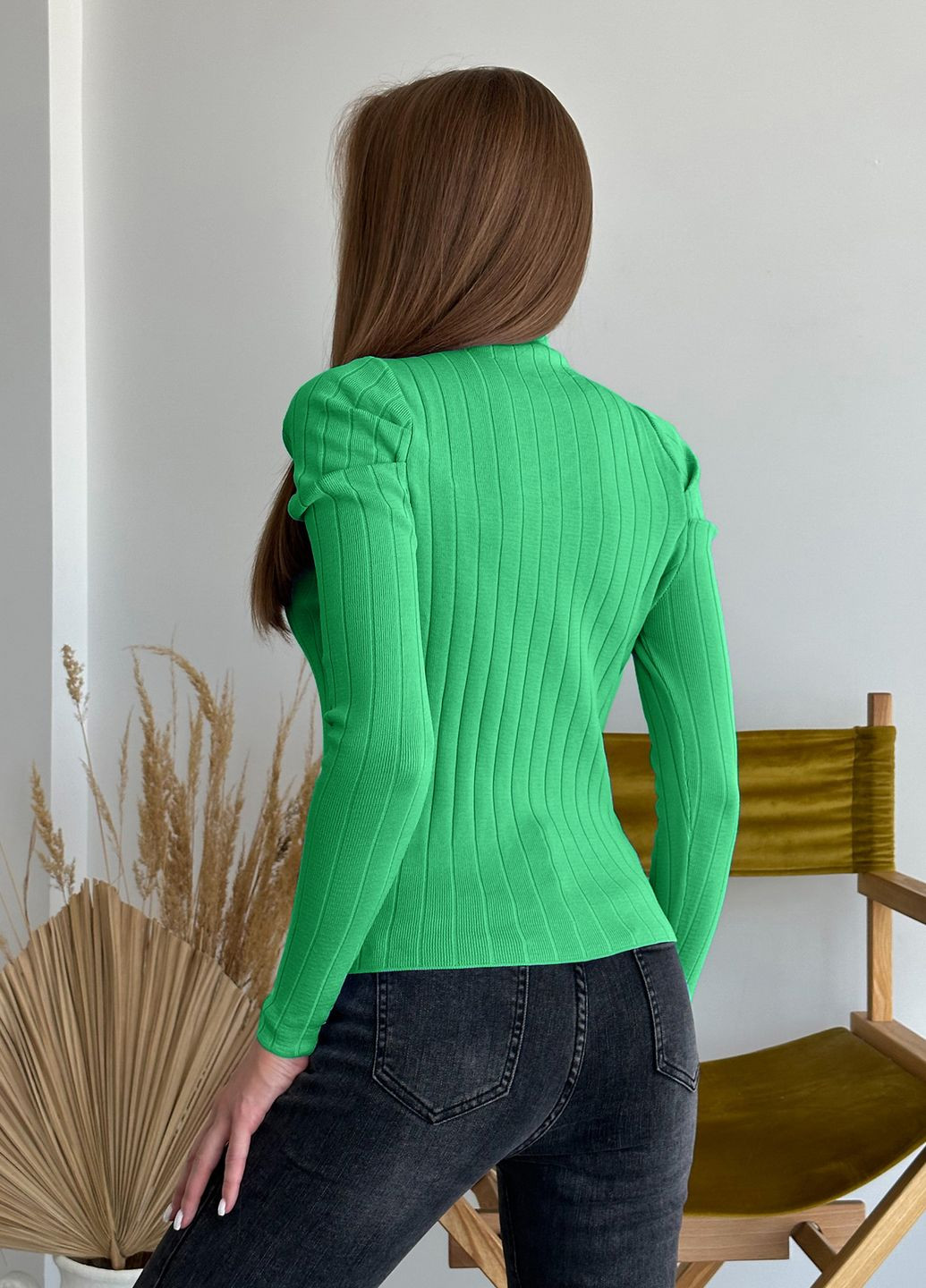 Зеленый демисезонный свитер Magnet WN20-554