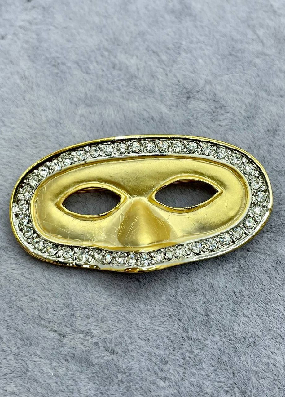 Брошка металева венеціанська маска No Brand (263948328)