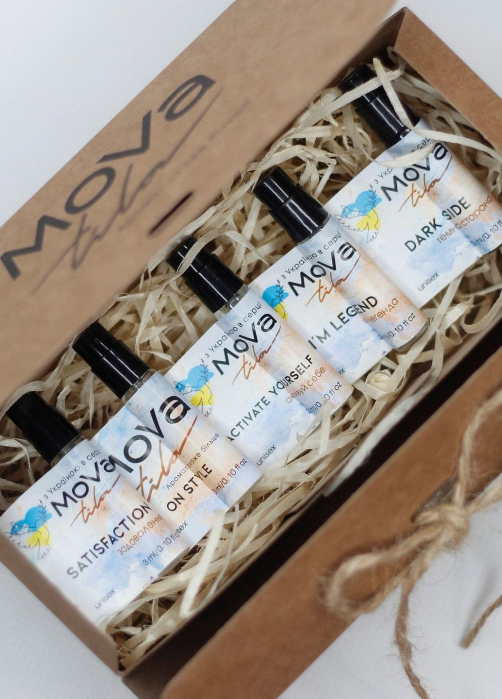 MoVa tila x5 Свіжий набір унісекс - Набір із 5-ти тестерів Be Craft (264078201)