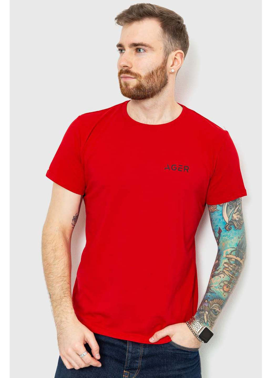 Червона футболка Ager