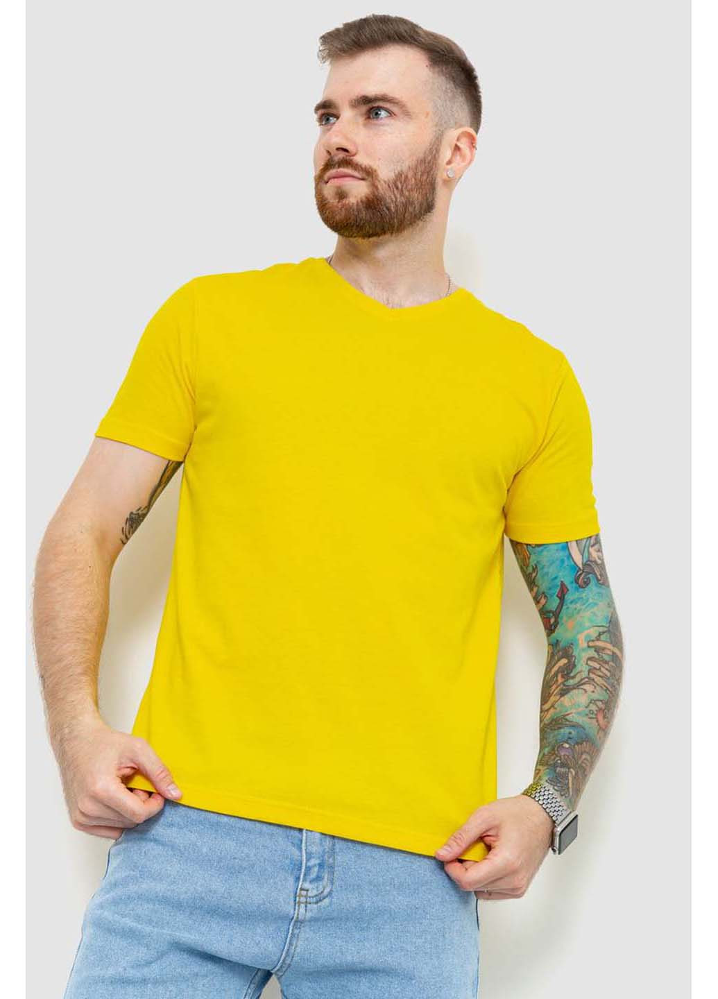 Желтая футболка Ager