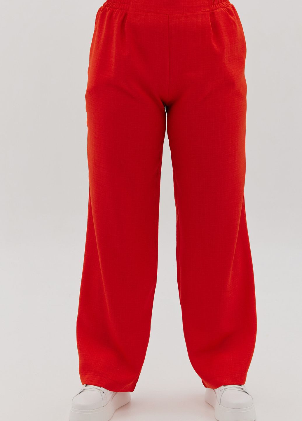 Красные кэжуал летние брюки Garne