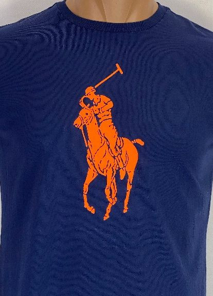 Синя футболка з коротким рукавом Ralph Lauren