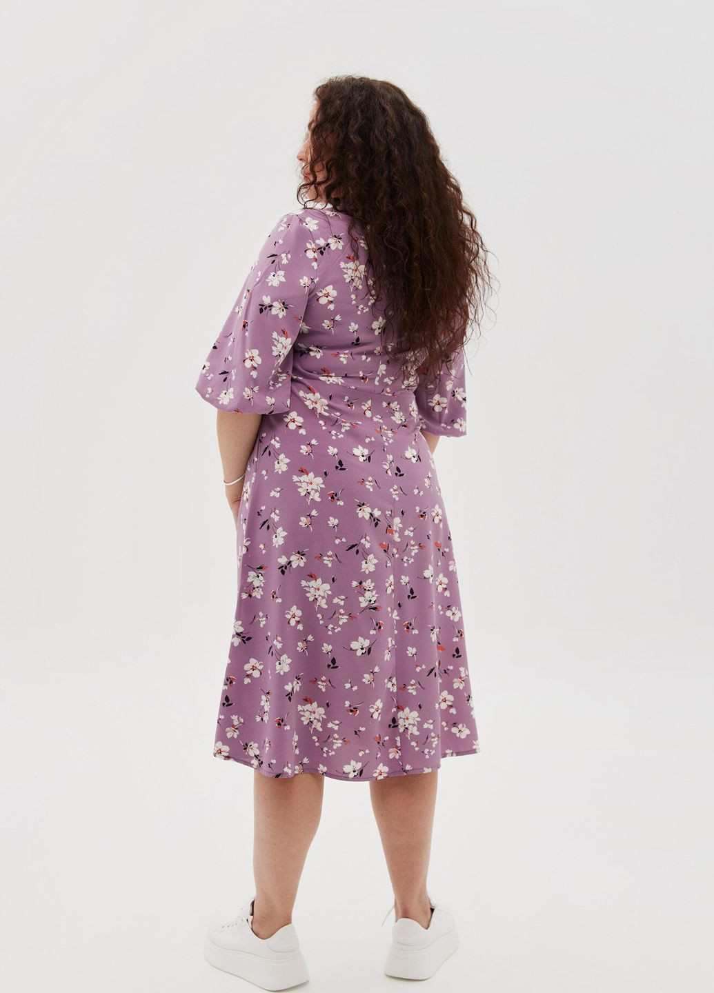 Фиолетовое кэжуал платье agatha Garne однотонное